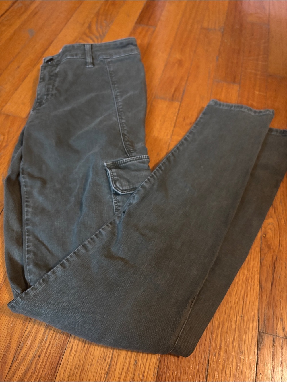 Dark Green Cargo Pants